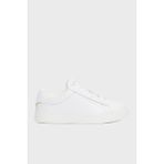 Tommy Hilfiger Logolu Sneaker Ayakkabı Bayan Ayakkabı FW0FW08320 Ybs - Beyaz