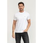 Tommy Hilfiger Luxury Interlock Tee Erkek Bisiklet Yaka T-Shirt Beyaz
