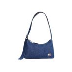 Tommy Hilfiger Mavi Jean Omuz Çantası, Tek Ebat, P62021S5194, MAVİ, Kadın