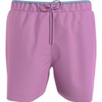 Tommy Hilfiger Medium Drawstring Erkek Mayo, Pembe, Xl