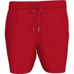 Tommy Hilfiger MEDIUM DRAWSTRING TAPE Erkek Mayo, Kırmızı, M