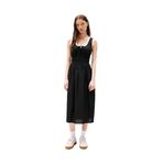 Tommy Hilfiger Midi Elbise, M, DW0DW20881, Siyah, Kadın