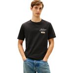Tommy Hilfiger Modern Ath Graphic Badge Tee T-Shirt, S, MW0MW41471, Siyah, Erkek