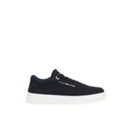 Tommy Hilfiger Modern Court Sneaker Nubuck Spor Ayakkabı, 38, FW0FW08462, Mavi, Kadın