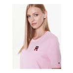 Tommy Hilfiger Monogram Kadın T-Shırt Regular Fit