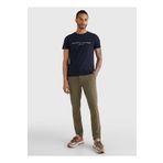 Tommy Hilfiger MW0MW11465403 Bisiklet Yaka Mavi Erkek T-shirt