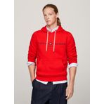 Tommy Hilfiger MW0MW11599 Kapüşon Yaka Kırmızı Erkek Sweatshirt