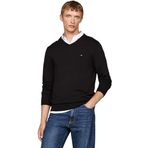 Tommy Hilfiger MW0MW14745 Erkek Kazak, Siyah, M