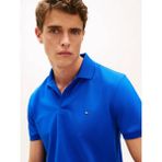Tommy Hilfiger MW0MW37309C7F Performance Pique Reg Erkek Polo Tişört - Mavi - XL