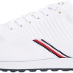 Tommy Hilfiger NEW RUNNER EVA CORPO KNIT Erkek Spor Ayakkabı, Beyaz, 43
