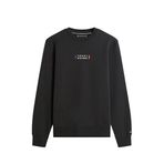 Tommy Hilfiger Normal Kalıp Logo Desenli Yuvarlak Yakalı Uzun Kollu Siyah Sweatshirt, S, MW0MW41428BDS, Black, erkek