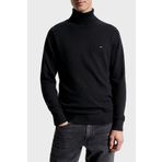 Tommy Hilfiger Pamuk ve Kaşmir Karışımlı Balıkçı Yaka Regular Fit Kazak Erkek KAZAK MW0MW28048 BDS