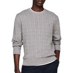 Tommy Hilfiger Pamuklu Kazak, 2XL, TYC097F10A8763AF00, Gri, Erkek