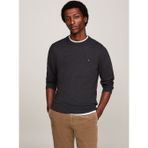 Tommy Hilfiger Pıma Org Ctn Cashmere Crew Neck Erkek Gri Kazak - Mw0mw28046