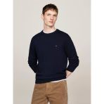 Tommy Hilfiger Pıma Org Ctn Cashmere Crew Neck Erkek Mavi Kazak - Mw0mw28046