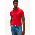 Tommy Hilfiger Polo T-Shirt Hidden Placket Detail, L, 5003346342, Kırmızı, Erkek