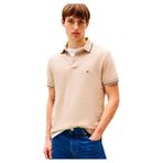 Tommy Hilfiger Polo T-Shirt Tipped Slim Fit, M, 5003346266, Haki, Erkek