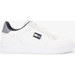 Tommy Hilfiger Retro Basket Erkek Beyaz Spor Ayakkabı.0k6 - 0K6-Beyaz