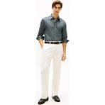 Tommy Hilfiger ShopINN Performance Pıque Oxford Erkek Mavi Uk Gömlek - MW0MW41781