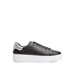 Tommy Hilfiger Siyah Deri Sneaker, 37, FW0FW08756, Triple Black, Kadın
