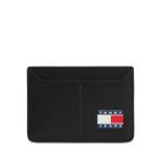 Tommy Hilfiger Siyah Erkek Cüzdan TJM HERITAGE LEATHER CC HOLDER