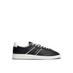 Tommy Hilfiger Siyah Erkek Deri Sneaker THE GREENWICH EDGE STITCHING