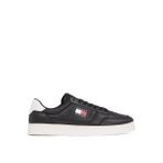 Tommy Hilfiger Siyah Erkek Deri Sneaker TJM THE GREENWICH NEW ESS