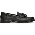 Tommy Hilfiger Siyah Erkek Klasik Ayakkabı HILFIGER TASSEL LTH LOAFER