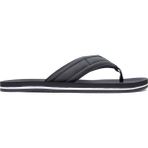 Tommy Hilfiger Siyah Erkek Plaj Terliği HILFIGER PADDED BEACH SANDAL