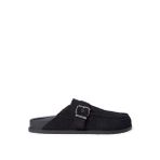 Tommy Hilfiger Siyah Erkek Terlik BIND MULE WASHED SUEDE