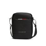 Tommy Hilfiger Siyah Omuz Çantası TH CENTRAL MINI REPORTER, Standart, AM0AM13486, BLACK, Erkek