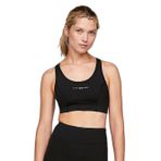 Tommy Hilfiger Sporcu Büstiyer ESSENTIALS MINI CORP MID INT BRA, XS, 5003120302, Siyah, Kadın