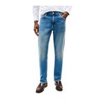 Tommy Hilfiger Straight Denton Kot Pantolon, 32/32, MW0MW38814, Denim Mavi, Erkek