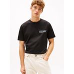 Tommy Hilfiger T-Shirt Coast Photo Print Tee, L, 5003346322, Siyah, Erkek