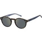 Tommy Hilfiger Th 1795/s 086 Koyu Havana Oval Unisex Güneş Gözlüğü
