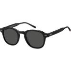 Tommy Hilfiger Th 2185 807İR 49-23 Unisex Güneş Gözlüğü - Siyah