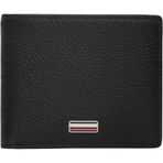 Tommy Hilfiger TH CENTRAL MINI CC WALLET Cüzdan Erkek BLACK Tek Beden