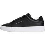 TOMMY HILFIGER TH COURT CORE Erkek Spor Ayakkabı, Black, 44