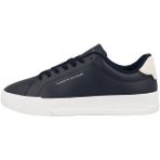 Tommy Hilfiger TH COURT CORE ESS LEATHER Erkek Spor Ayakkabı, Desert Sky, 43