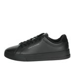 Tommy Hilfiger TH COURT LTH DETAIL ESS Erkek Spor Ayakkabı, Siyah, 45