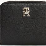 Tommy Hilfiger TH DISTINCT MED ZA Kadın Siyah Cüzdan AW0AW17473BDS
