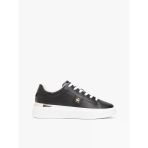 Tommy Hilfiger TH FASHION COURT SNEAKER Kadın Siyah Spor Ayakkabı - FW0FW08631