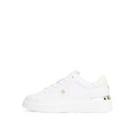 Tommy Hilfiger TH Fashion Court Sneaker Siyah Spor Ayakkabı, 39, FW0FW08631, SİYAH, Kadın