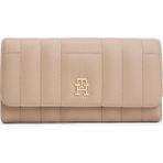 Tommy Hilfiger Th Femınıne Lrg Flap Kadın Bej Cüzdan - AW0AW17475 - Tek Beden