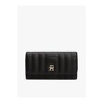 Tommy Hilfiger TH FEMININE LRG FLAP Kadın Siyah Cüzdan - AW0AW17475