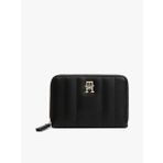 Tommy Hilfiger TH FEMININE MED ZA Kadın Siyah Cüzdan AW0AW17476BDS