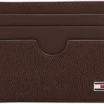Tommy Hilfiger TH FLAG CC HOLDER Erkek Cüzdan, Kahverengi, Tek Beden