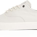 Tommy Hilfiger TH HI VULC LOW OXFORD TWILL Erkek Spor Ayakkabı, Bej, 40