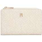 Tommy Hilfiger Th Icon Bıfold Wallet Monoplay Kadın Bej Cüzdan - Aw0aw18594