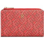 Tommy Hilfiger Th Icon Bıfold Wallet Monoplay Kadın Kırmızı Cüzdan - AW0AW18594 - Tek Beden